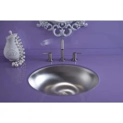 KOHLER Bachata Undermount Stainless Steel Bathroom Sink in Stainless Steel with Luster -Bathroom Sinks Sales stainless steel with luster finish kohler undermount bathroom sinks k 2608 su na 31 1000
