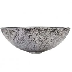 VIGO Glass Round Vessel Bathroom Sink in Titanium Gray 14 VIGO Glass Round Vessel Bathroom Sink in Titanium Gray -Bathroom Sinks Sales titanium vigo vessel sinks vg07050 66 1000