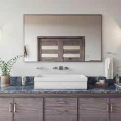 ALFI BRAND 36 in. Trough Vessel Sink Basin in White -Bathroom Sinks Sales white alfi brand vessel sinks ab36tr 4f 1000