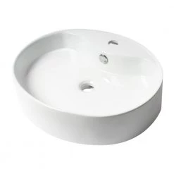 ALFI BRAND 22 in. Above Mount Porcelain Oval Vessel Sink in White 15 ALFI BRAND 22 in. Above Mount Porcelain Oval Vessel Sink in White -Bathroom Sinks Sales white alfi brand vessel sinks abc910 31 1000