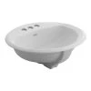 American Standard Aqualyn Self-Rimming Bathroom Sink in White -Bathroom Sinks Sales white american standard drop in bathroom sinks 0476 037 020 64 1000