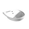 American Standard Mezzo Semi-Countertop Bathroom Sink in White -Bathroom Sinks Sales white american standard drop in bathroom sinks 9960 001 020 64 1000