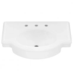 American Standard Retrospect 27 in. W Pedestal Sink Basin in White 16 American Standard Retrospect 27 in. W Pedestal Sink Basin in White -Bathroom Sinks Sales white american standard pedestal sinks 0282 008 020 fa 1000