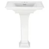American Standard Town Square S 4 in. Faucet Hole Pedestal Sink in White -Bathroom Sinks Sales white american standard pedestal sinks 0297400 020 64 1000