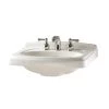 American Standard Portsmouth 8 in. Centers Pedestal/Vanity Top in White -Bathroom Sinks Sales white american standard pedestal sinks 0555 108 020 64 1000