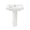 American Standard Boulevard Pedestal Combo Bathroom Sink in White -Bathroom Sinks Sales white american standard pedestal sinks 0641 100 020 64 1000