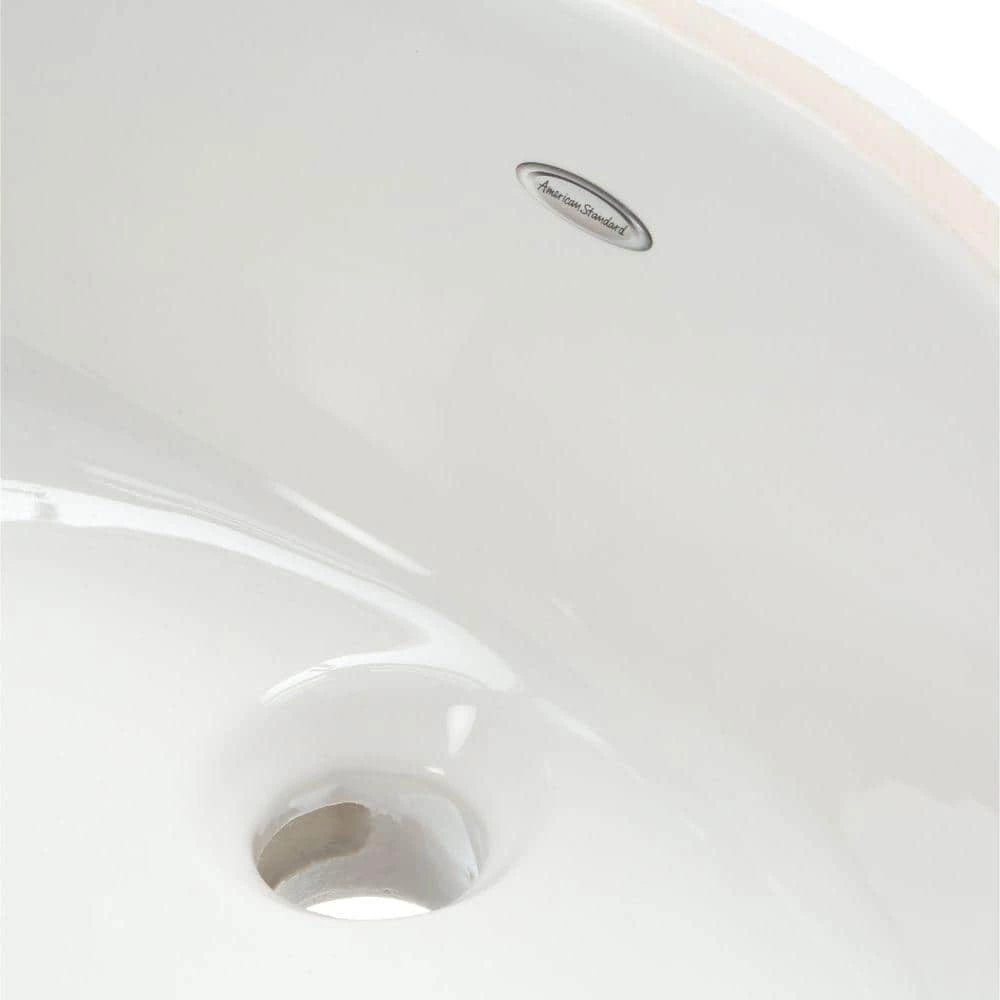 American Standard Ovalyn Undermount Bathroom Vessel Sink in White 7 American Standard Ovalyn Undermount Bathroom Vessel Sink in White - Image 5