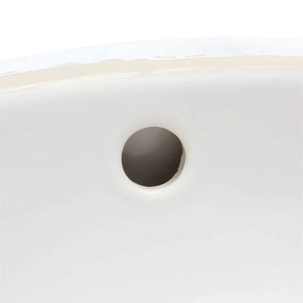 American Standard Ovalyn Undermount Bathroom Vessel Sink in White 10 American Standard Ovalyn Undermount Bathroom Vessel Sink in White - Image 8