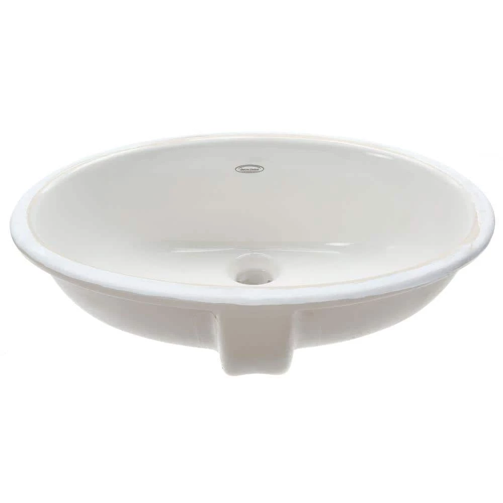 American Standard Ovalyn Undermount Bathroom Vessel Sink in White 4 American Standard Ovalyn Undermount Bathroom Vessel Sink in White - Image 2