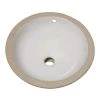 American Standard Orbit Undermount Bathroom Sink in White