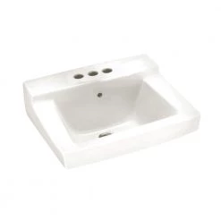 American Standard Declyn Wall-Mounted Bathroom Sink in White