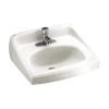 American Standard Lucerne Wall-Mount Bathroom Vessel Sink in White -Bathroom Sinks Sales white american standard wall mount sinks 0356 421 020 64 1000