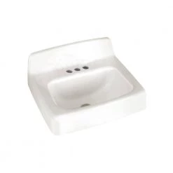 American Standard Regalyn Wall-Mount Bathroom Vessel Sink in White