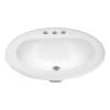 ANZZI Cadenza Series 7.5 in. Ceramic Drop In Sink Basin in White -Bathroom Sinks Sales white anzzi drop in bathroom sinks ls az097 64 1000