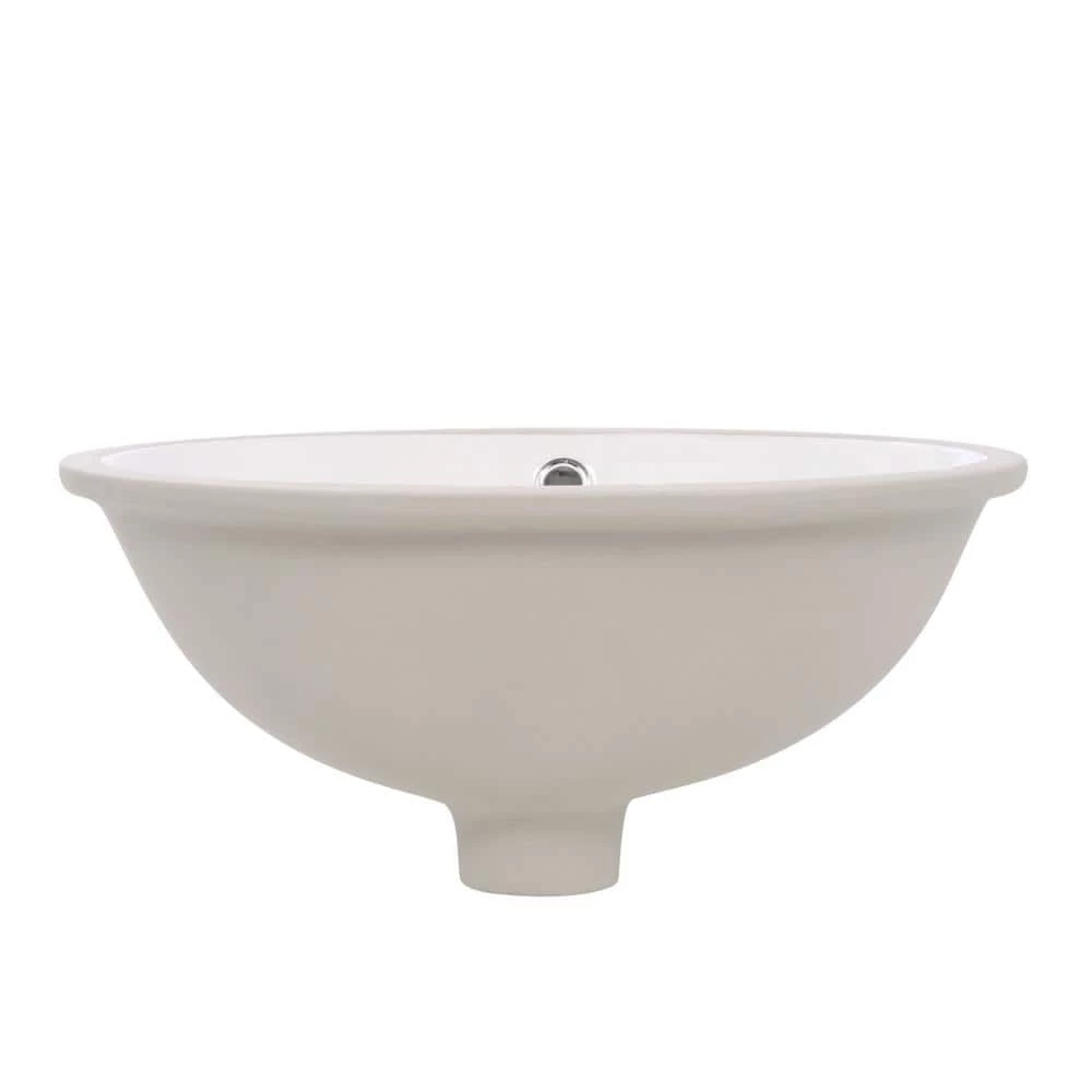 Avanity Undermount Bathroom Sink in White 8 Avanity Undermount Bathroom Sink in White - Image 6