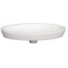 Barclay Products Resort 23 in. Drop-In Bathroom Sink in White -Bathroom Sinks Sales white barclay products drop in bathroom sinks 4 1080wh 64 1000