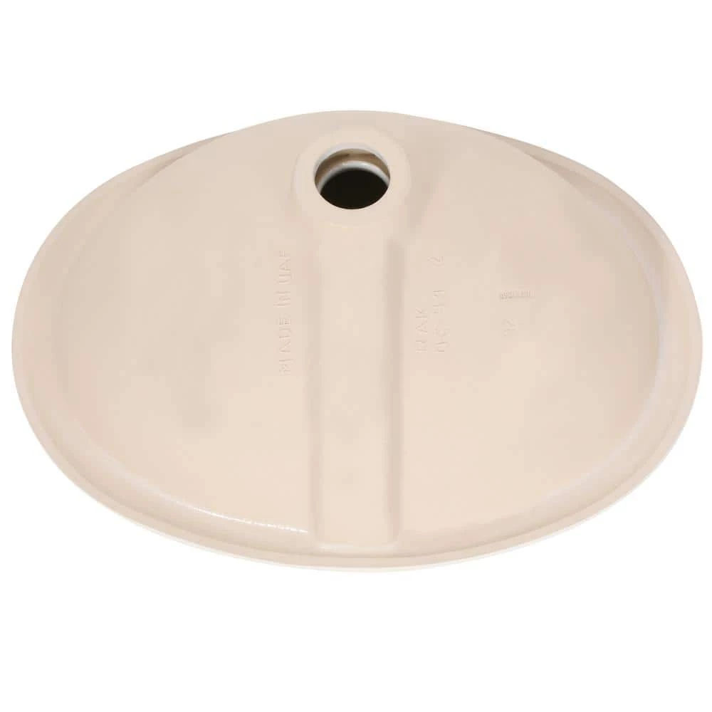 Barclay Products Lily Drop-In Bathroom Sink in White 5 Barclay Products Lily Drop-In Bathroom Sink in White - Image 3