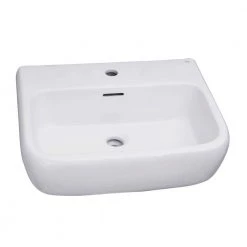 Barclay Products Metropolitan 420 16 in. Pedestal Combo Bathroom Sink with 1 Faucet Hole in White 11 Barclay Products Metropolitan 420 16 in. Pedestal Combo Bathroom Sink with 1 Faucet Hole in White -Bathroom Sinks Sales white barclay products pedestal sinks 3 931wh a0 1000