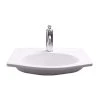 Barclay Products Carlisle 20 in. Wall-Mount Sink in White -Bathroom Sinks Sales white barclay products wall mount sinks 4 9010wh 64 1000