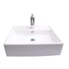 Barclay Products Markle Wall-Mount Sink in White -Bathroom Sinks Sales white barclay products wall mount sinks 4 9066wh 64 1000