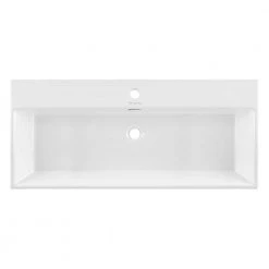 Swiss Madison Claire 40 in. Ceramic Console Sink White Basin Chrome Legs -Bathroom Sinks Sales white basin chrome legs swiss madison console sinks sm cs714 66 1000