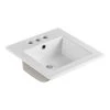 Bellaterra Home Sardinia 16 in. Drop-In Ceramic Bathroom Sink in White 1 Bellaterra Home Sardinia 16 in. Drop-In Ceramic Bathroom Sink in White -Bathroom Sinks Sales white bellaterra home drop in bathroom sinks bt1616 64 1000