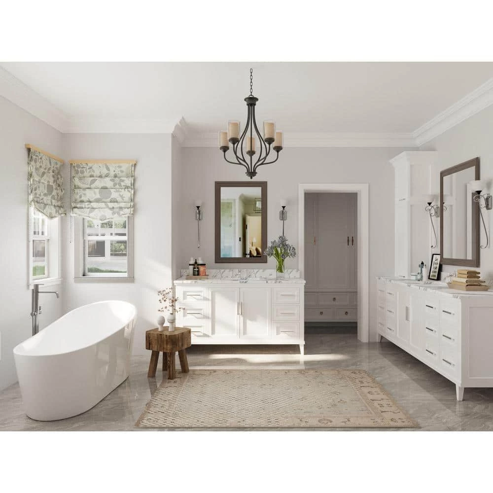 DEERVALLEY 20-7/8 in. Undermount Bathroom Sink in White Vitreous China 9 DEERVALLEY 20-7/8 in. Undermount Bathroom Sink in White Vitreous China - Image 7