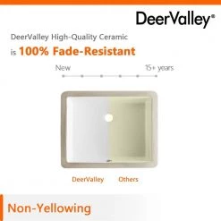 DEERVALLEY 19-3/4 in. Undermount Bathroom Sink in White Vitreous China -Bathroom Sinks Sales white deervalley undermount bathroom sinks dv 1u201 4f 1000
