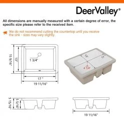 DEERVALLEY 19-3/4 in. Undermount Bathroom Sink in White Vitreous China -Bathroom Sinks Sales white deervalley undermount bathroom sinks dv 1u201 a0 1000
