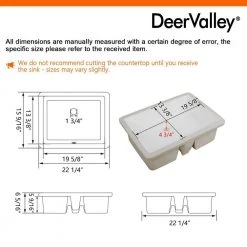 DEERVALLEY 22-1/4 in. Undermount Vitreous China Bathroom Sink in White 29 DEERVALLEY 22-1/4 in. Undermount Vitreous China Bathroom Sink in White -Bathroom Sinks Sales white deervalley undermount bathroom sinks dv 1u202 31 1000