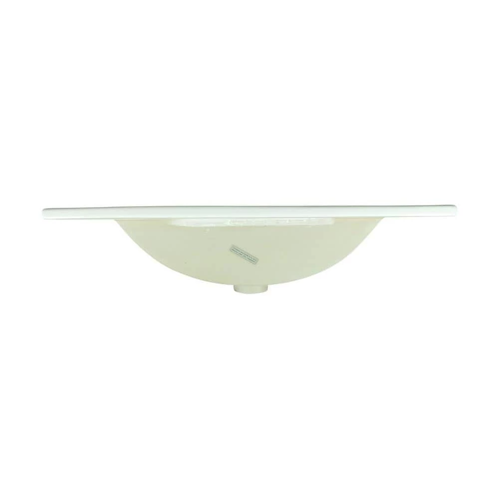 RENOVATORS SUPPLY MANUFACTURING Self-Rimming Square Drop-In Bathroom Sink in White Porcelain (Set of 2) 11 RENOVATORS SUPPLY MANUFACTURING Self-Rimming Square Drop-In Bathroom Sink in White Porcelain (Set of 2) - Image 9