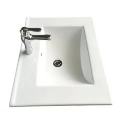 RENOVATORS SUPPLY MANUFACTURING Bo 24 in. Square Drop-In Bathroom Sink in White with Overflow Faucet and Drain 13 RENOVATORS SUPPLY MANUFACTURING Bo 24 in. Square Drop-In Bathroom Sink in White with Overflow Faucet and Drain -Bathroom Sinks Sales white drop in bathroom sinks 50336 4f 1000