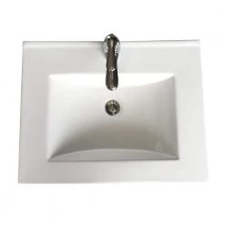 RENOVATORS SUPPLY MANUFACTURING Square Drop-In Self Rimming Bathroom Sink in White with Faucet and Drain (Set of 2) 11 RENOVATORS SUPPLY MANUFACTURING Square Drop-In Self Rimming Bathroom Sink in White with Faucet and Drain (Set of 2) -Bathroom Sinks Sales white drop in bathroom sinks 60336 a0 1000