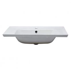 EAGO BH003 8.1 in. Drop in Sink Basin in White -Bathroom Sinks Sales white eago drop in bathroom sinks bh003 1f 1000