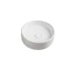 Elanti Round Vessel Bathroom Sink in White 2 Elanti Round Vessel Bathroom Sink in White -Bathroom Sinks Sales white elanti vessel sinks 1102 64 1000