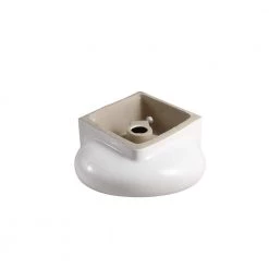 Elanti Wall-Mounted Corner Oval Compact Bathroom Sink in White 13 Elanti Wall-Mounted Corner Oval Compact Bathroom Sink in White -Bathroom Sinks Sales white elanti wall mount sinks 1103 1f 1000