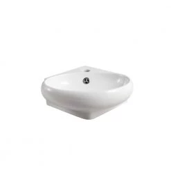 Elanti Wall-Mounted Corner Oval Compact Bathroom Sink in White 12 Elanti Wall-Mounted Corner Oval Compact Bathroom Sink in White -Bathroom Sinks Sales white elanti wall mount sinks 1103 4f 1000