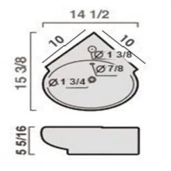 Elanti Wall-Mounted Corner Oval Compact Bathroom Sink in White 16 Elanti Wall-Mounted Corner Oval Compact Bathroom Sink in White -Bathroom Sinks Sales white elanti wall mount sinks 1103 76 1000