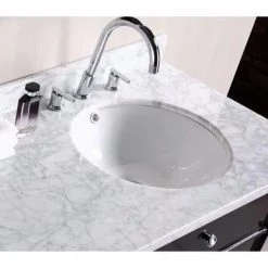 Unbranded 16-Gauge-Sinks 14.3 in. Undermount Bathroom Sink in White 9 Unbranded 16-Gauge-Sinks 14.3 in. Undermount Bathroom Sink in White -Bathroom Sinks Sales white enamel glaze undermount bathroom sinks 16gs 364 1f 1000