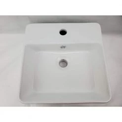 Unbranded 16-Gauge-Sinks Vessel Sink in White 14 Unbranded 16-Gauge-Sinks Vessel Sink in White -Bathroom Sinks Sales white enamel glaze vessel sinks 16gs 28180 44 1000