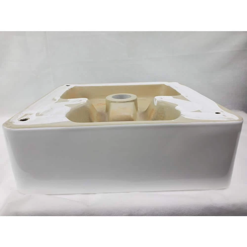Unbranded 16-Gauge-Sinks Vessel Sink in White 6 Unbranded 16-Gauge-Sinks Vessel Sink in White - Image 4