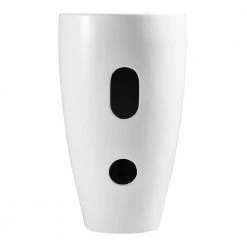 Eridanus 33 in. Tall Round Ceramic Pedestal Sink with Overflow and Pop-Up Drain -Bathroom Sinks Sales white eridanus pedestal sinks junxlp 091 31 1000