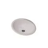 Filament Design Cantrio Oval Drop-In Bathroom Sink in White -Bathroom Sinks Sales white filament design drop in bathroom sinks ps 186 64 1000