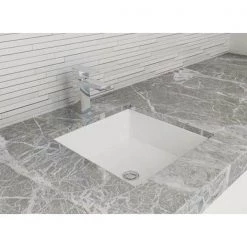 Filament Design Cantrio Undermount Bathroom Sink in White -Bathroom Sinks Sales white filament design undermount bathroom sinks ps 105 1f 1000