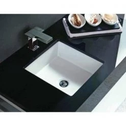 Filament Design Cantrio Undermount Bathroom Sink in White -Bathroom Sinks Sales white filament design undermount bathroom sinks ps 105 31 1000