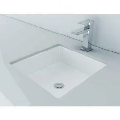 Filament Design Cantrio Undermount Bathroom Sink in White -Bathroom Sinks Sales white filament design undermount bathroom sinks ps 105 4f 1000