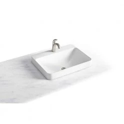 KOHLER Vox Vitreous China Vessel Sink in White with Overflow Drain -Bathroom Sinks Sales white finish kohler vessel sinks k 2660 1 0 a0 1000