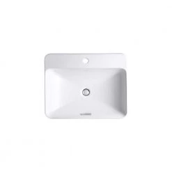 KOHLER Vox Vitreous China Vessel Sink in White with Overflow Drain -Bathroom Sinks Sales white finish kohler vessel sinks k 2660 1 0 c3 1000