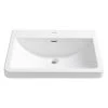 Fresca Milano 26 in. Drop-In Acrylic Bathroom Sink in White with Integrated Bowl -Bathroom Sinks Sales white fresca drop in bathroom sinks fvs8525wh 64 1000