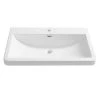 Fresca Milano 32 in. Drop-In Acrylic Bathroom Sink in White with Integrated Bowl -Bathroom Sinks Sales white fresca drop in bathroom sinks fvs8532wh 64 1000